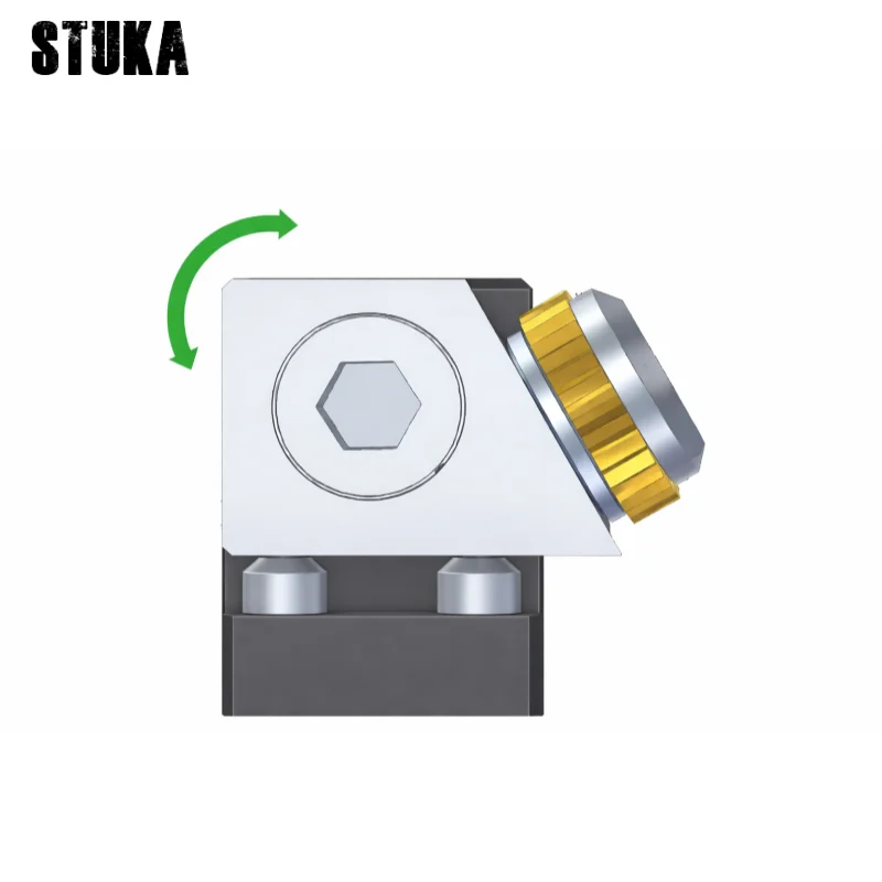 Stuka Cut Knurling 16*20mm 20*20mm 25*25mm Single straight Wheel Tools For CNC Lathe