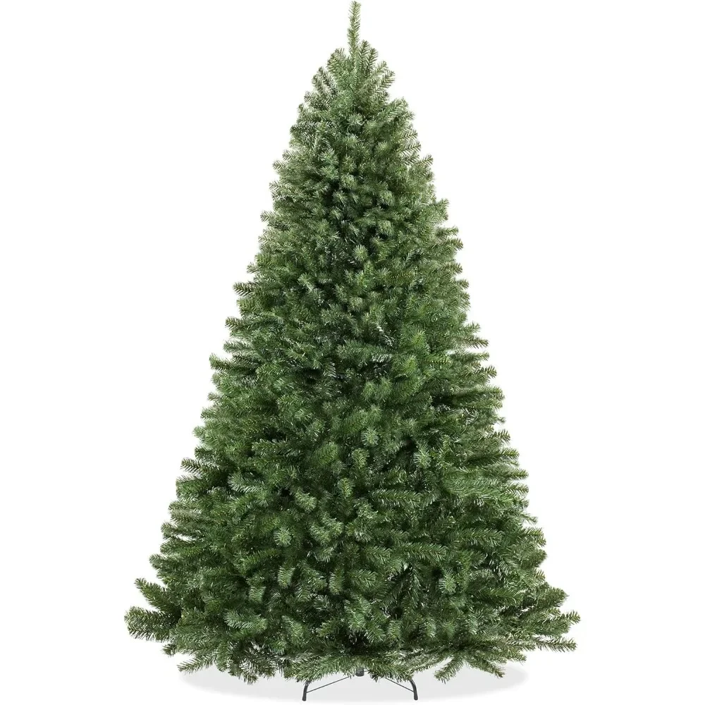 

7.5FT Realistic Green Spruce Artificial Holiday Christmas Tree with Sturdy Metal Stand