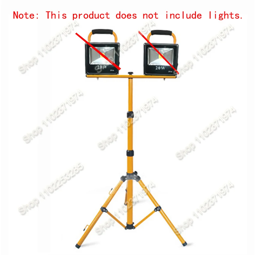 Scalable Portable Mobile Work Light Bracket Outdoor Floodlight Tripod Light Bracket Accessories