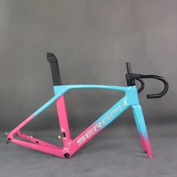 Aerodynamic carbon frame MODEL S 700C CARBON FRAME, ROAD FRAME, BICYCLE CARBON FRAME, DISC BRAKE BIKE, Rim brake frame