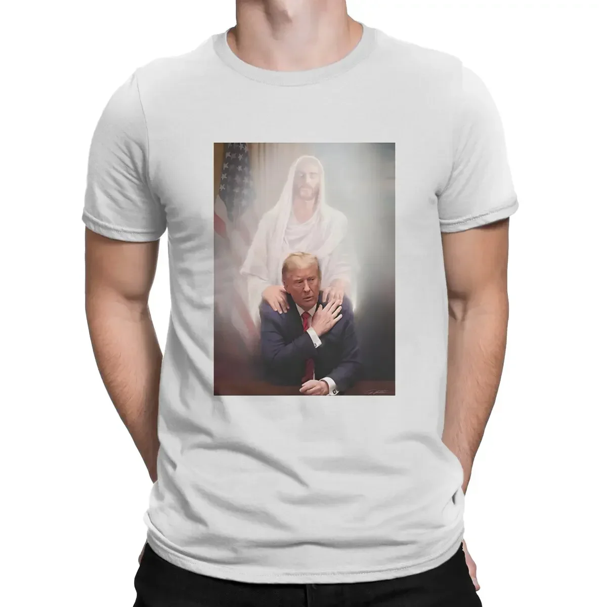 NG Camiseta de Donald Trump Gui Me para hombre, Tops  cuello redondo, y2k top  graphic t shirts