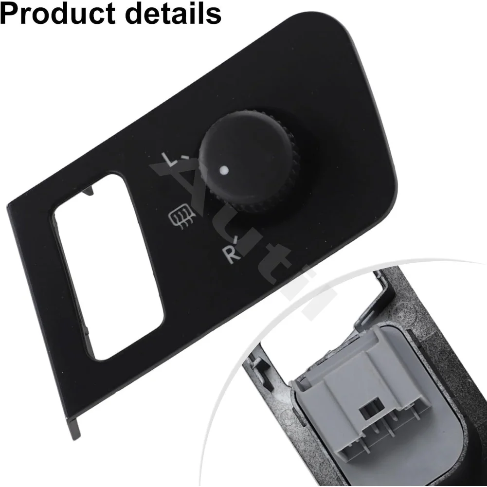 1T1959552 Rearview Mirror Adjust Switch with Door Lock Button for VW Caddy Touran 2003-2015  Car Replacement Accessories