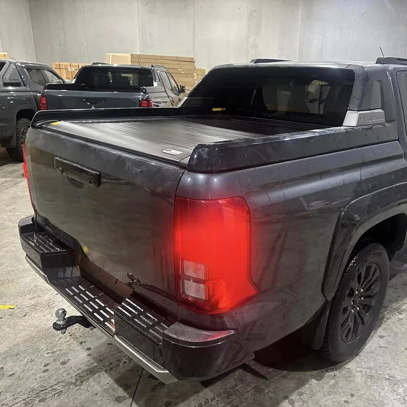 

Factory Direct Custom Retractle Aluminum Roll up Cover Truck Bed Tonneau Cover L200 2020+