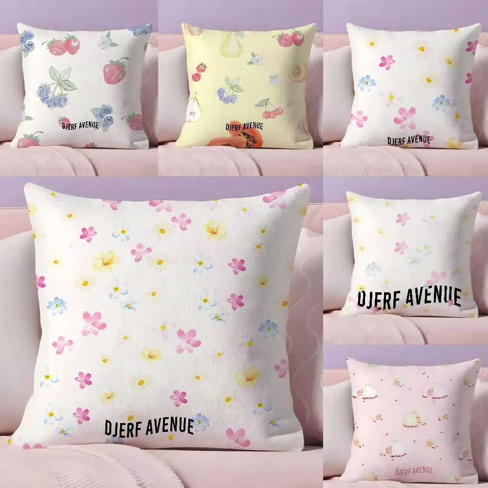 

Fashion D-Djerf A-Avenue Pillow Case Ultra Soft Skin Friendly Fabric Cloud Like Comfort & Concealed Zipper