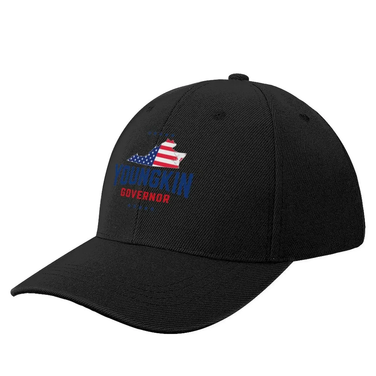 

Glenn Youngkin For Virginia Governor T-Shirt Baseball Cap funny hat Luxury Man Hat Beach Bag Caps Women Men's