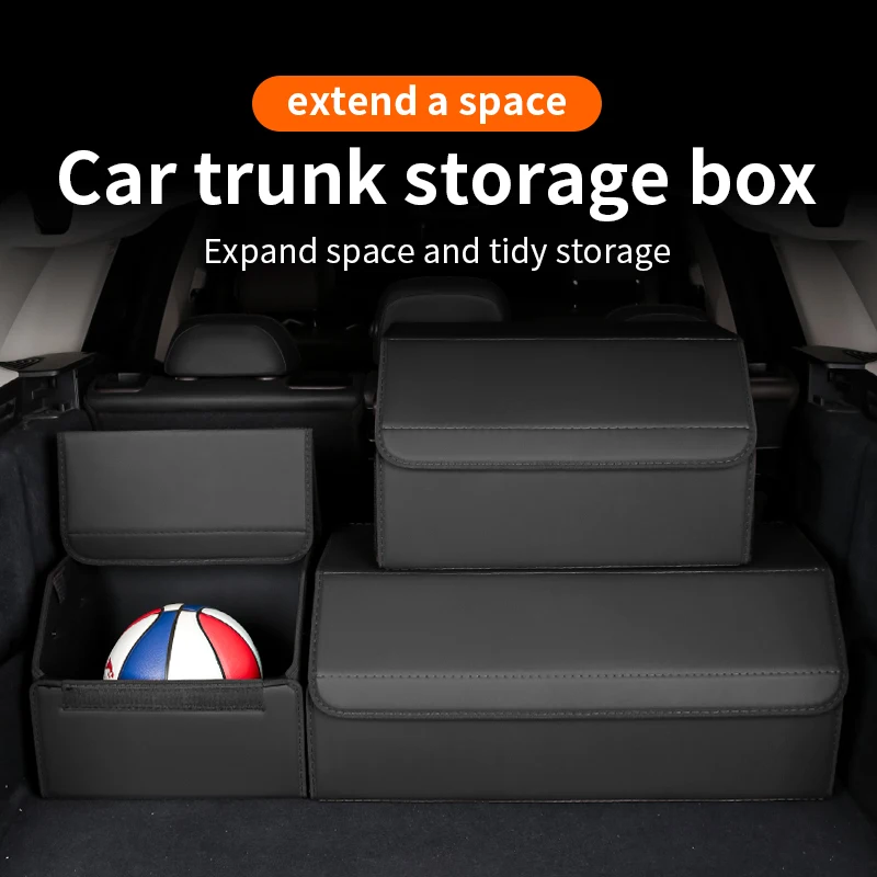 

Foldable Large Capacity Car Trunk Storage Box For WEY Coffee 01 Coffee 02 With Partition Storage And Portable Storage Box