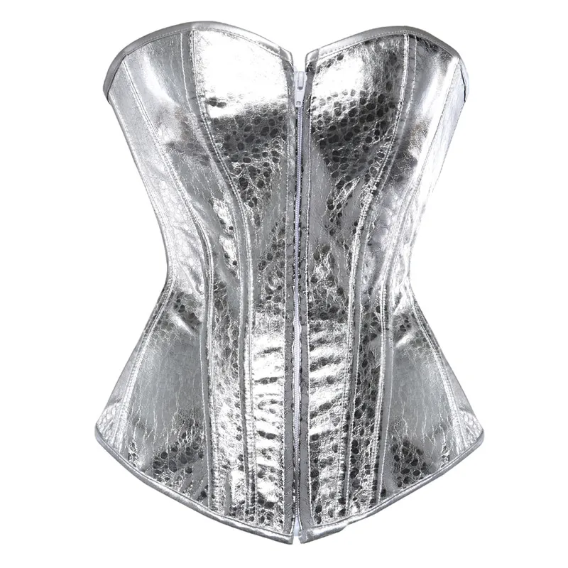 

Faux Leather Bustier Corset Top Women Slimming Plus Size Overbust Corselet Burlesque Showgirl Nightclub Sexy korsett Vintage