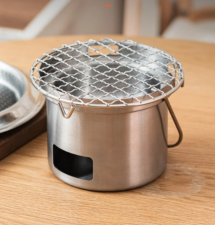 mini brazier stand for camping household