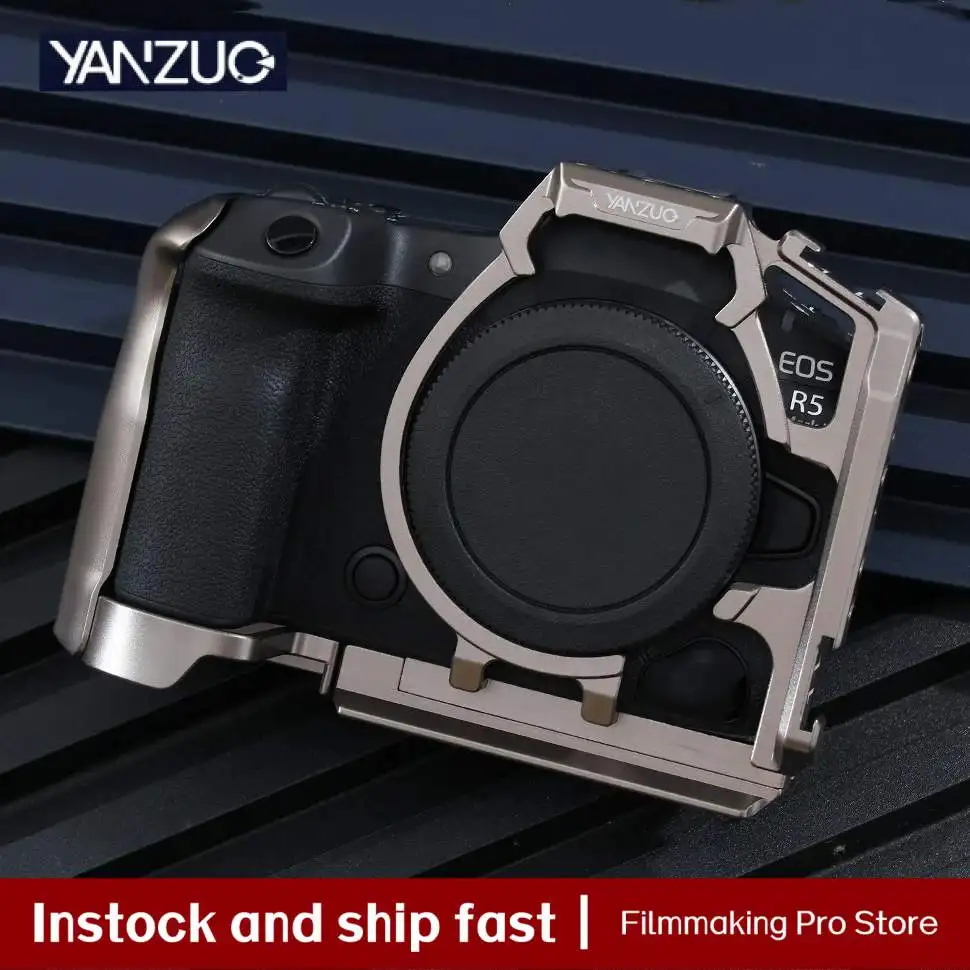 

YANZUO Camera Cage for Canon R52 Camera Metal Expansion Stabilizer R52 Camera Protection Bracket
