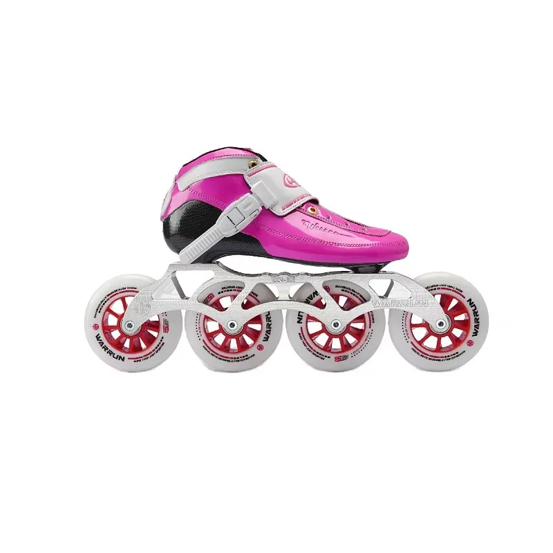 Professional Full Carbon Roller V8 Speed Skates for Adult Competition