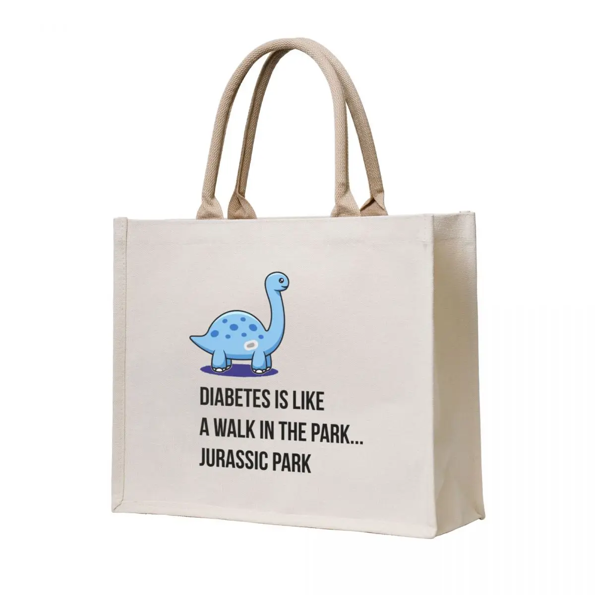 

Diabetes and Dinosaurs Tote Bag Customizable tote custom canvas university shopper