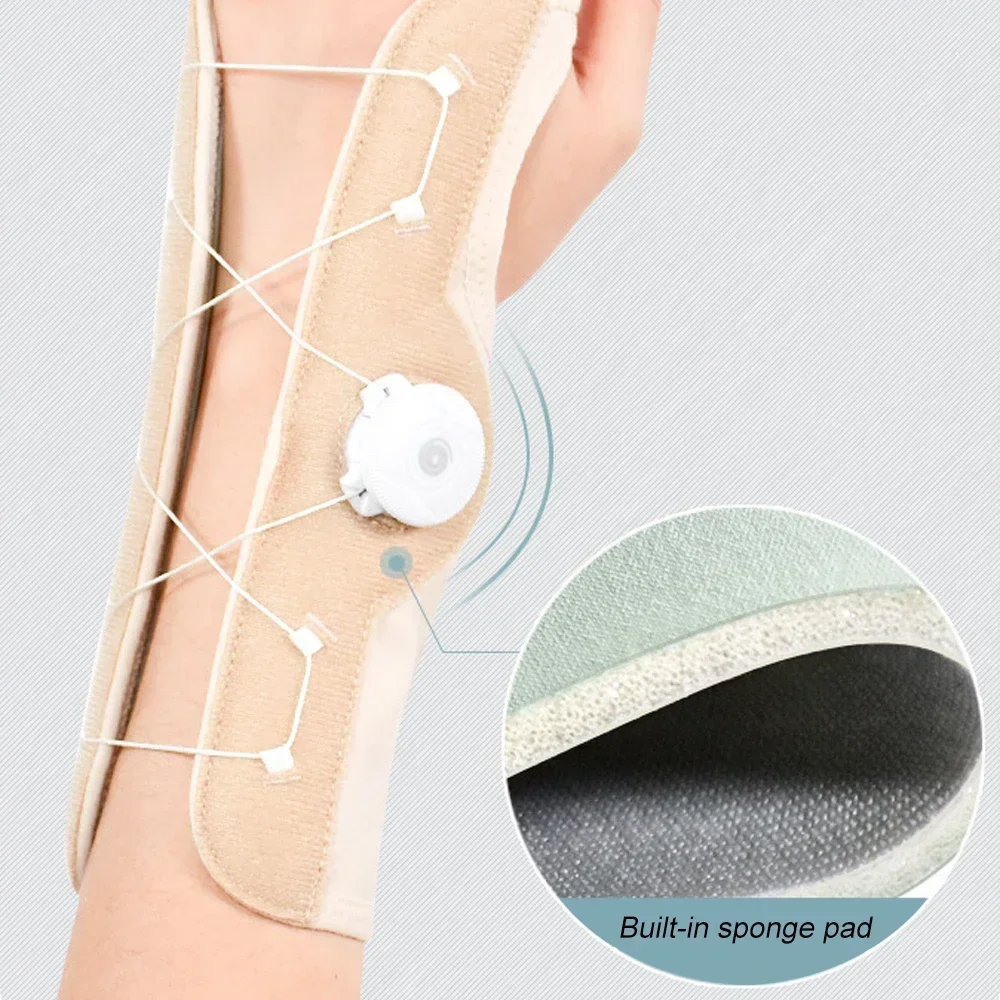 1 PCS Wrist Support for Carpal Tunnel, Night Sleep Hand Brace with Splints, Wrist Brace Right Hand for Tendonitis and TFCC Tears