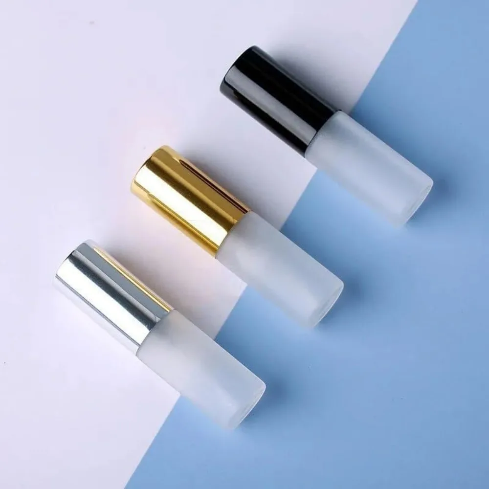 20 Stück 5/10ML Nachfüllbare Parfümzerstäuber Leere Mattglas-Sprühflasche Tragbarer Reise-Mini-Kosmetikflüssigkeitsbehälter Geschenk – Detail 2