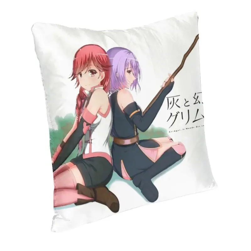 Modern Gensou Sofa Cushion Cover Velvet Cartoon Racing Game Throw Pillow Case Living Room Decoration Pillowcase