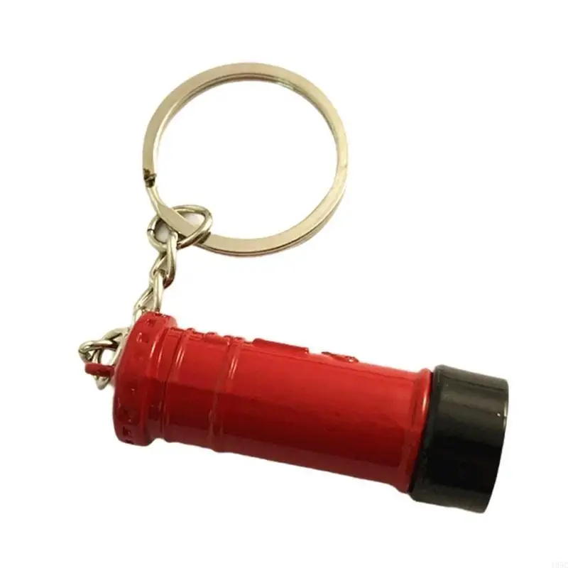 195C Unique Post Box Chain Alloy Ornament Present for Travel Enthusiasts