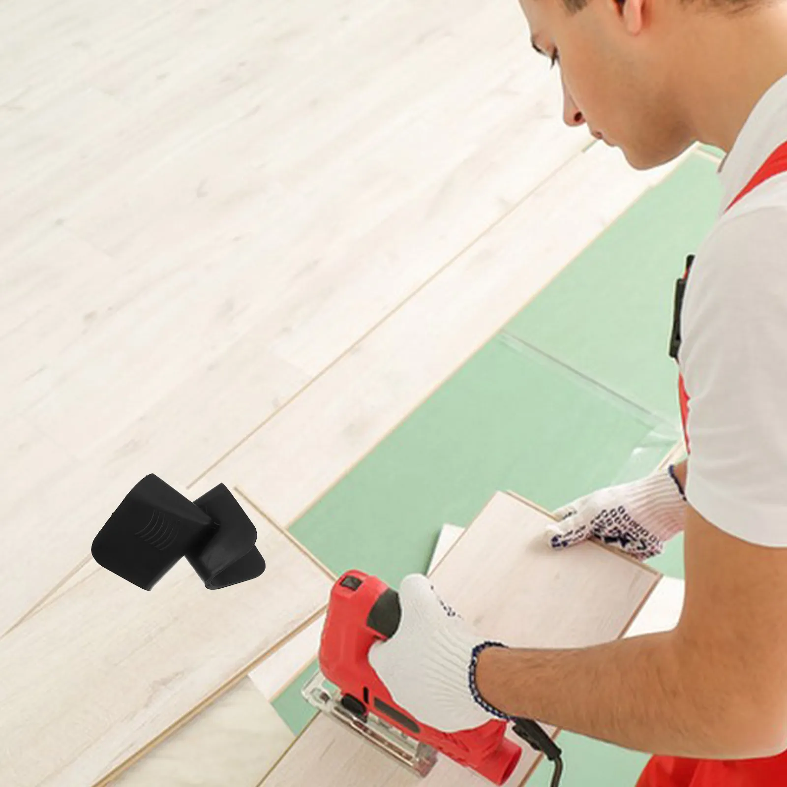 

2Pcs Caulking Tool for Tile Refinishing Kit Easy Use Grout Applicator Smooth Finish Wall Floor Tiles Home Decoration Tools