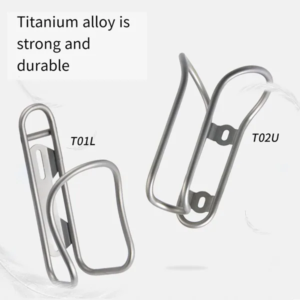 

2X подставка для велосипедного чайника из титанового сплава, полая клетка для бутылки с водой для верховой езды, держатель с винтами, стиль, аксессуары для велосипеда, лучшие предложения