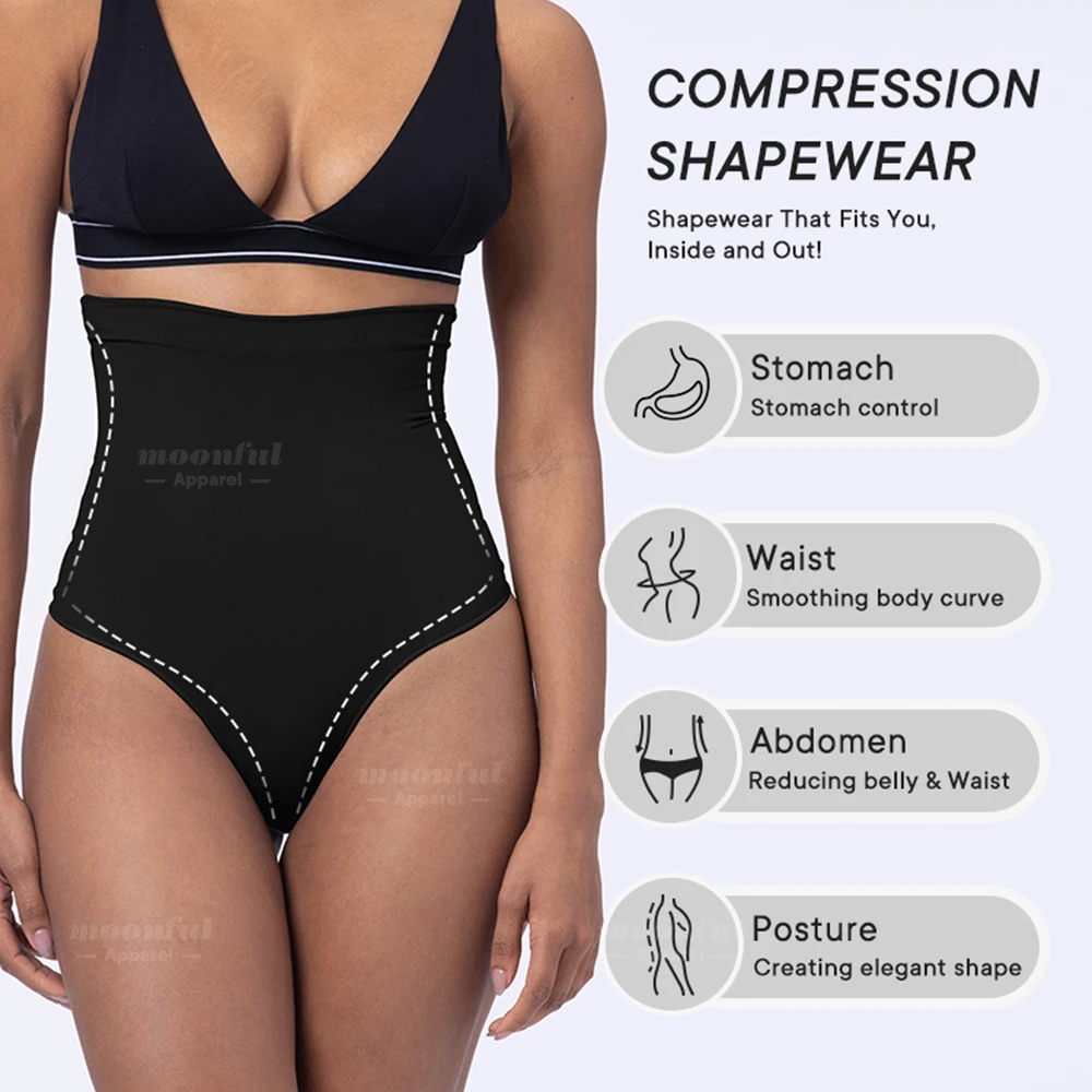 High waist Shaper Panties Body Reducer Shaper Thong Shapewear Abdomen Control Slimming Panties Invisible Woman Flat Belly Sheath