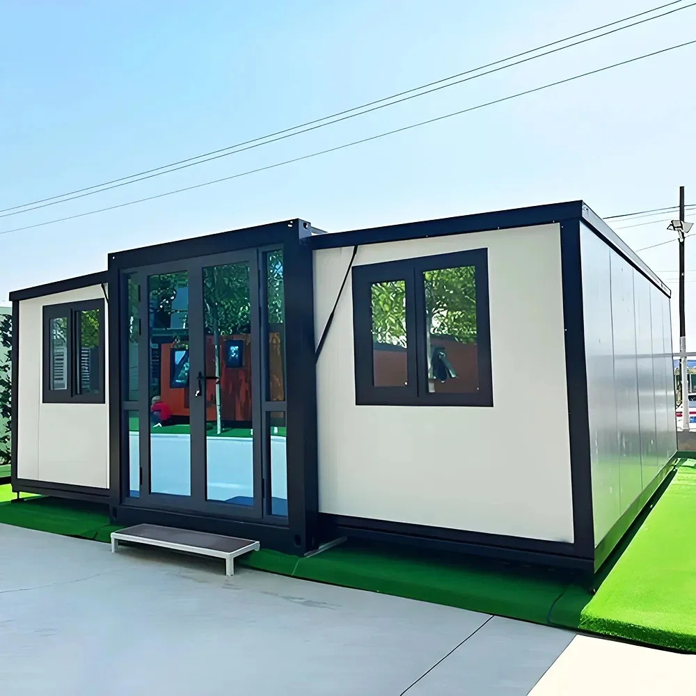 Luxury 20FT 40FT Modular Shipping Prefab Container Office Portable Apple Home Tiny Cabin House