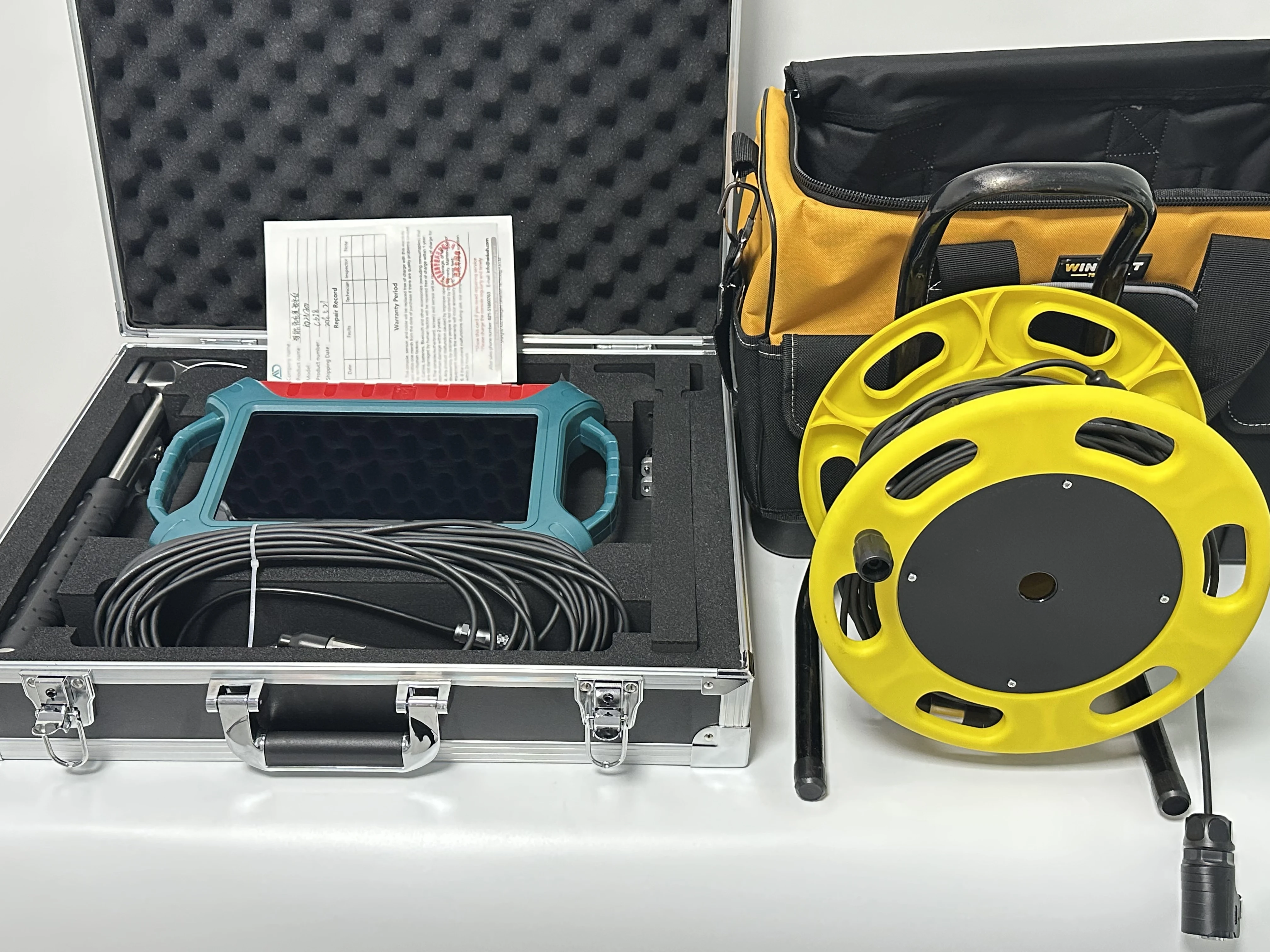 AI Image Analysis 3D Mapping 12-Channel ADZN1200-12D 1200M High Accuracy Water Finder Underground Water Detector
