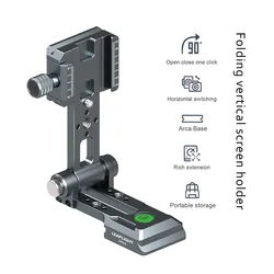 Camera L-Holder Arca Quick Release Plate Vertical Shooting Mount w 1/4