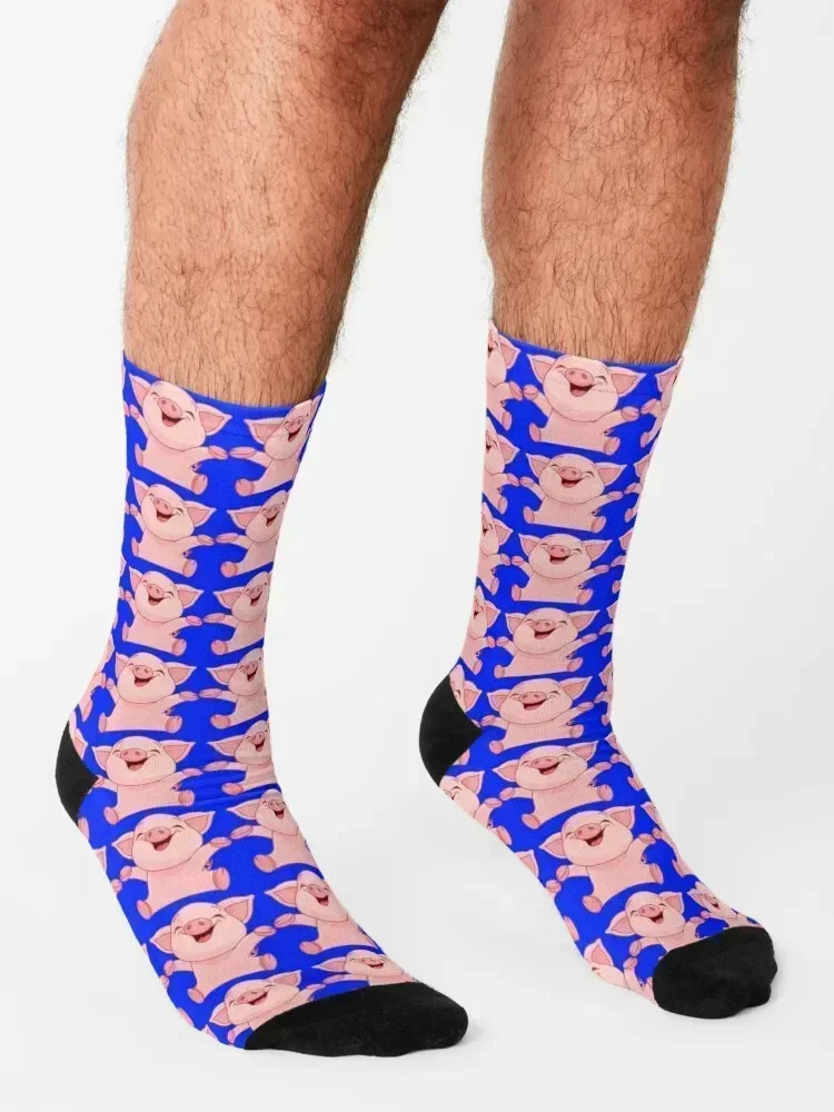 Pig Socks short Stockings moving stockings anti-slip Ladies Socks Men's