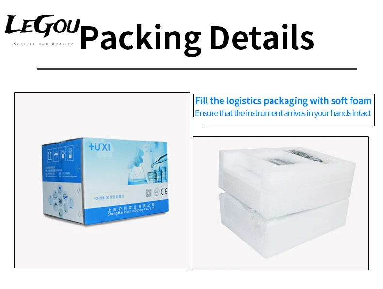 

LeGou Профессиональный лабораторный USB-управление ЖК-экраном Нагревательная ванна Металлический блок Шейкер