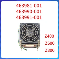Original FOR HP Workstation Z400 Z600 Z800 463981-001 463990-001 463991-001 Processor Radiator Fans CPU Heatsink Cooling Fan