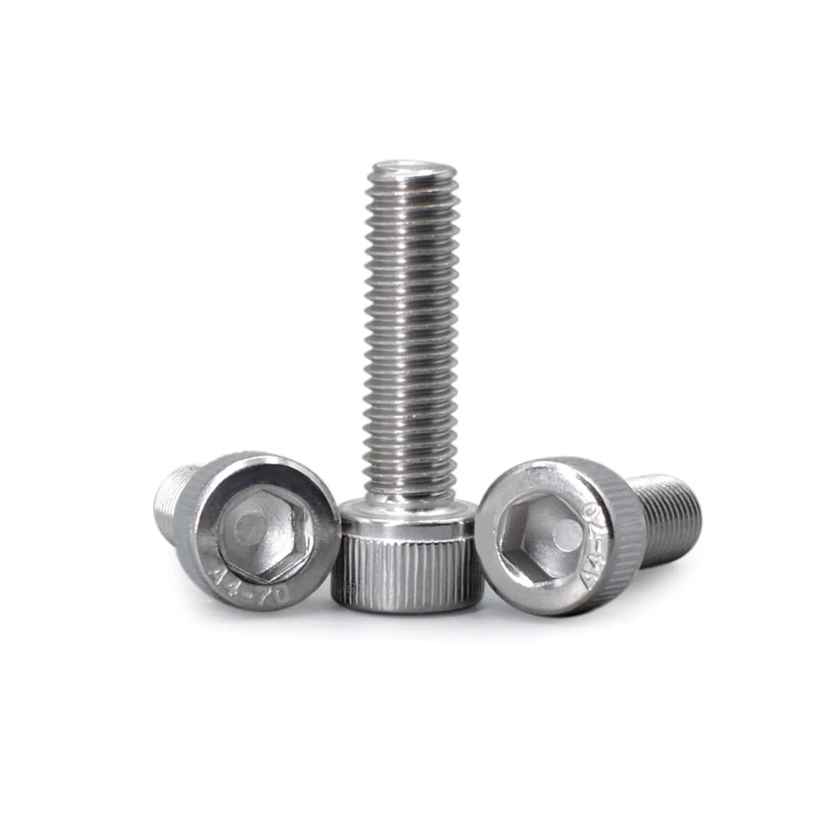 1/50pc M1.6 M2 M2.5 M3 M4 M5 M6 M8 M10 M12 M14 M16 DIN912 316 A4-70 Stainless Steel Hexagon Hex Socket Head Allen Cap Screw Bolt