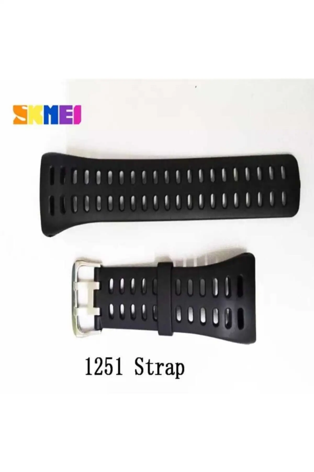 Skmei 1251 Hours Cord Digital Plastic Wristband DIY Accessory Sport Clock