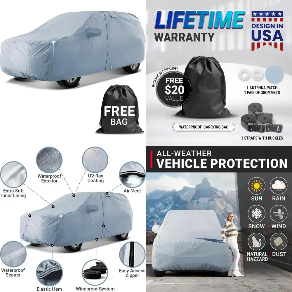 

Водонепроницаемый мягкий чехол для внедорожника для Discovery Series II 1999-2004 годов — внешняя защита Form-Fit Automobi