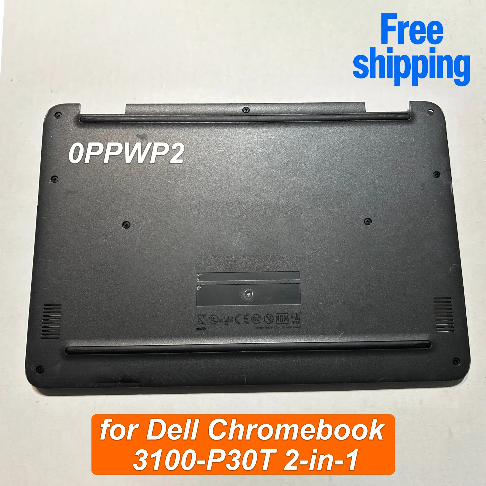 0ppwp2-laptop-bottom-case-base-cover-for-dell-chromebook-3100-p30t-2-in-1-notebook-lower-case-replacement-part-ppwp2