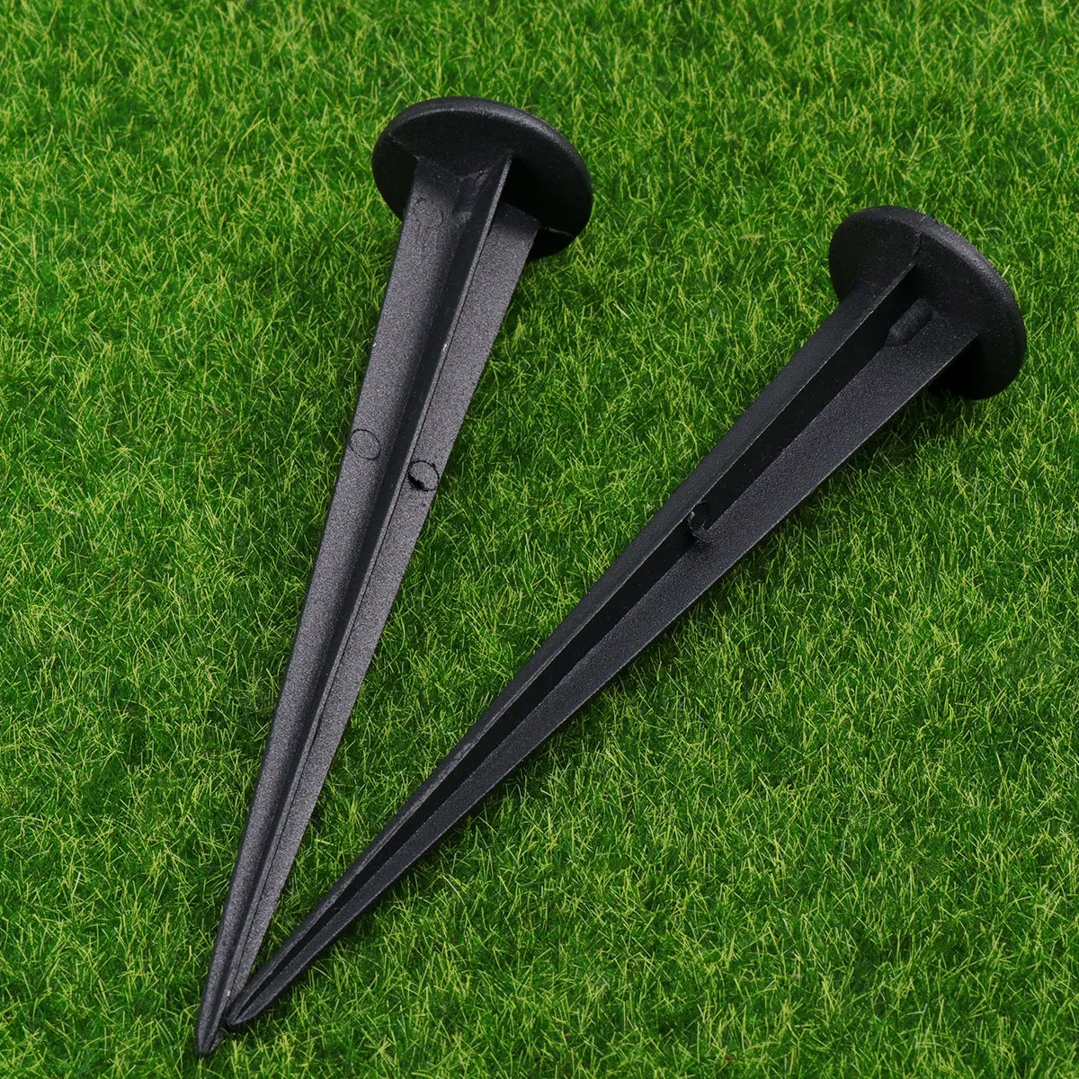 

2pcs 16Cm Lawn Light Ground Stakes Aluminum Rustproof Outdoor Garden Path Landscape Lighting Decor Camping Support Spike