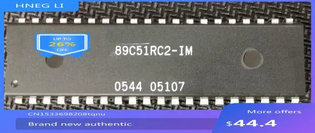 

IC new% 89C51RC2-IM