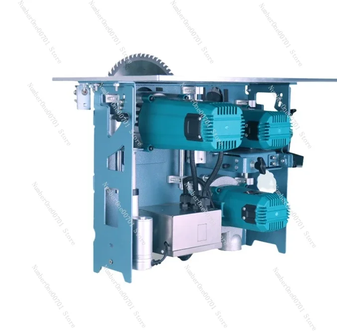 Multifunctional All-in-one Machine Workbench Small Precision Cutting Machine Silent Dust-free Child And Mother Saw