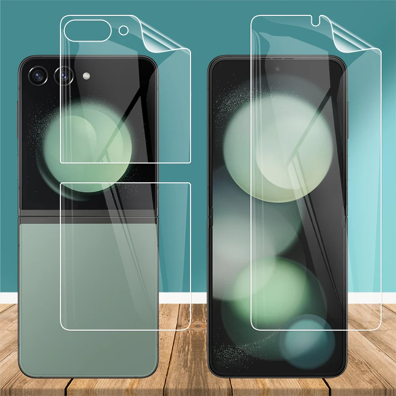 For Samsung Galaxy Z Flip6 ZFlip Flip 6 5G Clear TPU / Matte Anti-Fingerprints Hydrogel Full Cover Soft Screen Protector Film