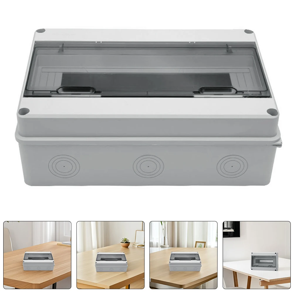 

Непромокаемые электрические коробки, пластиковый распределительный корпус, маленькая выключательная коробка, 15 цепей, уличная водонепроницаемая пылезащитная распределительная коробка