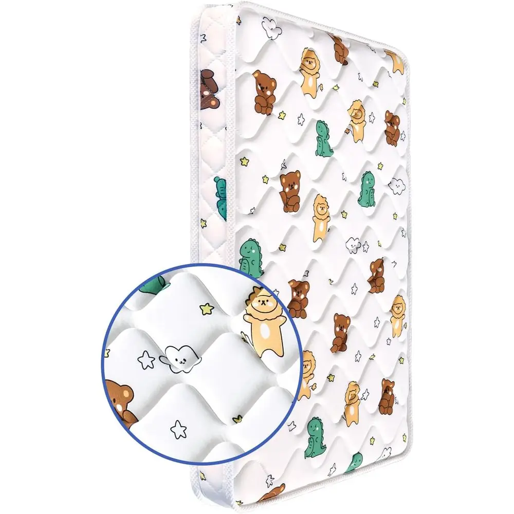 

Матрас для мини-кроватки 38x24x4 дюйма – премиум-качество, поддержка и комфорт, без шума и запаха, гипоаллергенный, компактный и удобный.