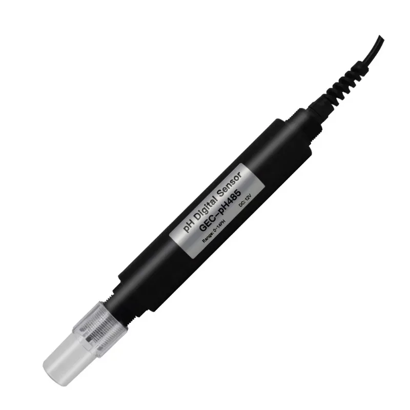 GAIMC GEC-pH485 Intelligent PH Sensor RS485 Digital PH Sensor Probe 4-20mA Output For Water Quality Analysis