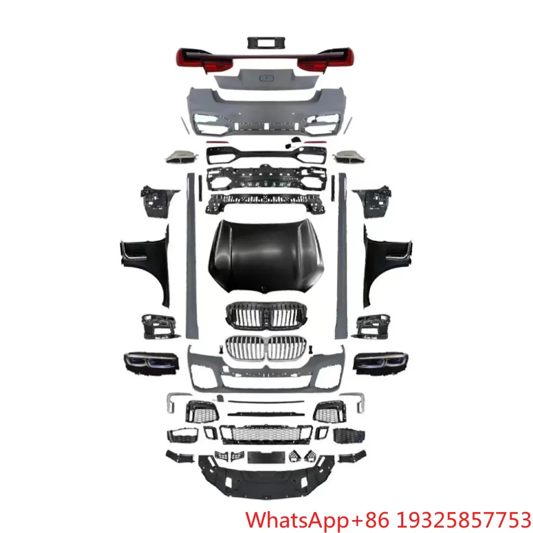 Body Kit for 16-18  7 Series G11/G12 Modified 19 Sports Models with Large Front and Rear Bumper Surrounds