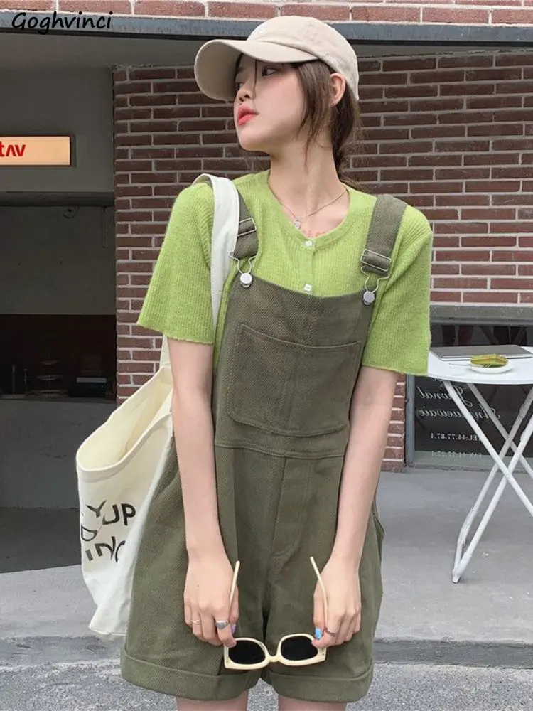 S-5XL Denim Rompers Women Thin Wide Leg Vintage Baggy Solid Trousers Casual All-match Summer Streetwear New High Waist Ulzzang