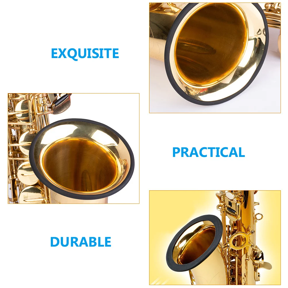 

Sound Silence Ring Protective Cover Trumpet Mute Saxophone Instrument Part Dampener for Supplies