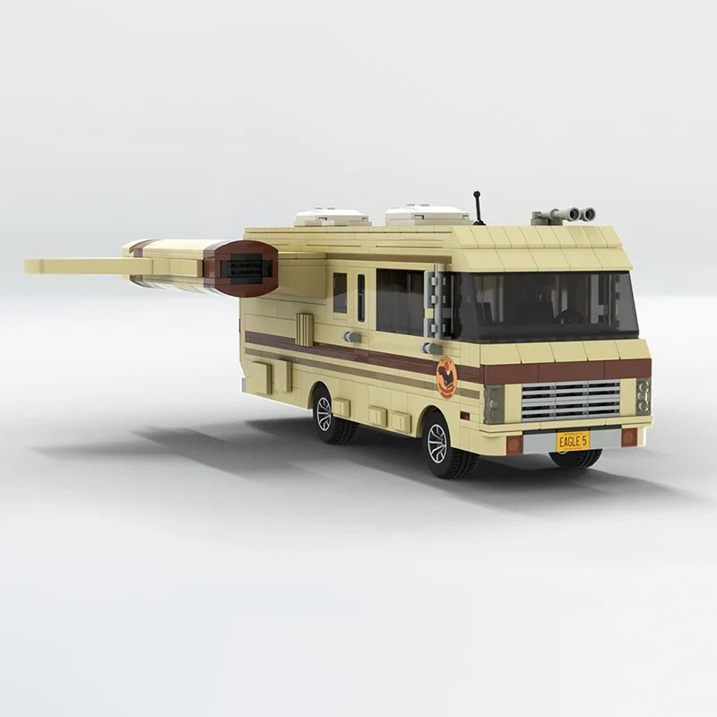 886 قطعة MOC كرات الفضاء النسر 5 نموذج اللبنات ألعاب البناء تجميع هدية الكريسماس فكرة إبداعية التعليم الطوب الاطفال #2