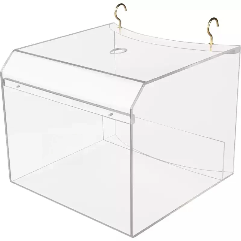 For cockatoos, starlings, and larvae, for bathtubs, and splash-proof large thrushes.