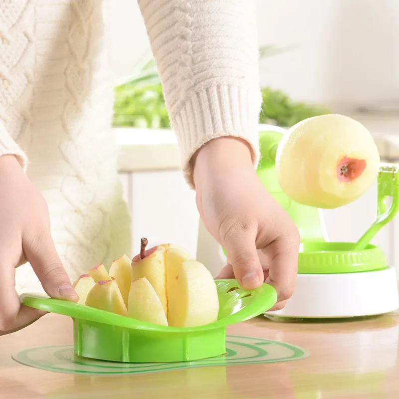 

Hand-cranked Multifunctional Apple Peeler Machine Home Fruit Peeler With Apple Slicer Corer Cutter For Kitchen Convenience