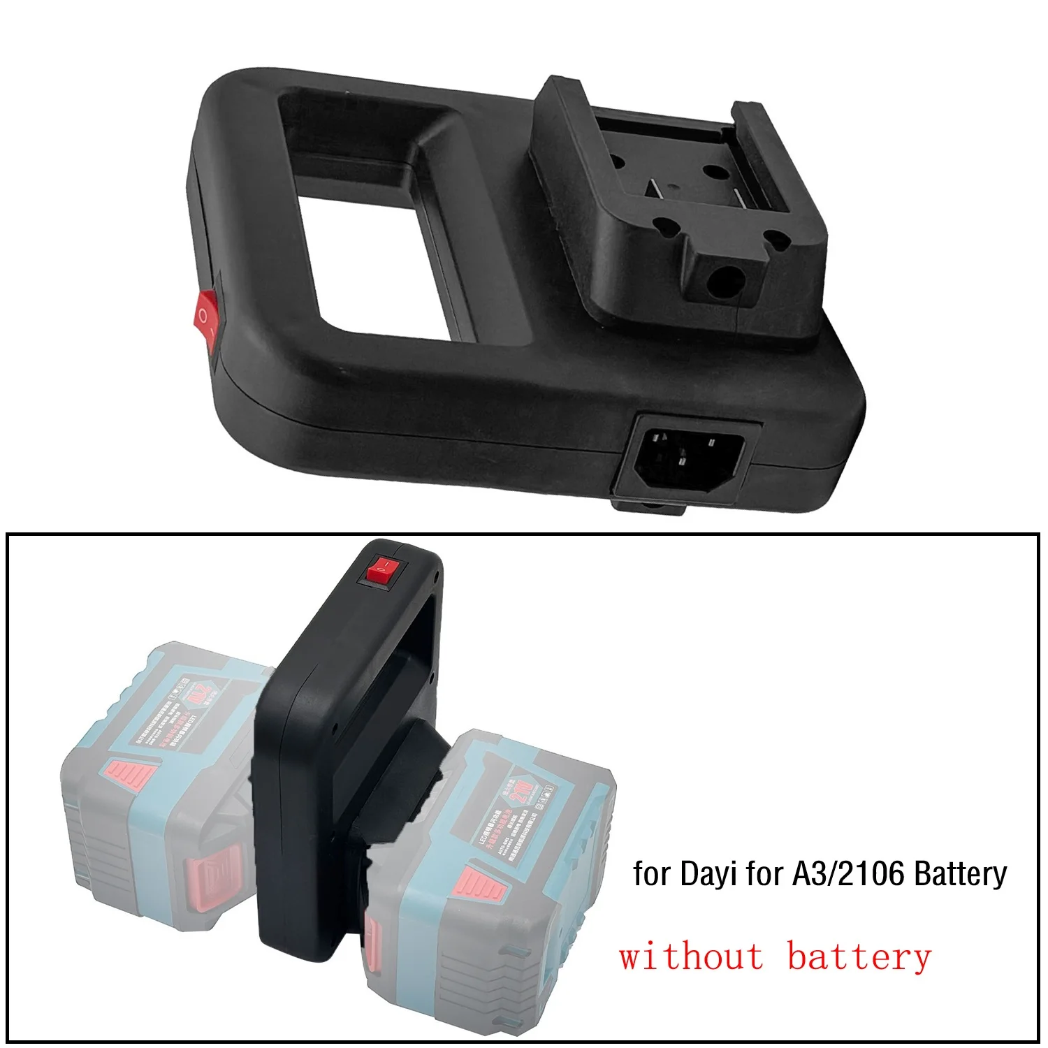 2 In 1 Battery Converter Adapter Cable For Dayi For A3/2106 Battery For Wrench Electric Driver Electric Drills Wrenches Work Lig