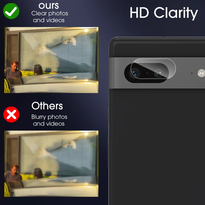 1-10pcs Screen Protector for Google Pixel 7 7Pro 5G HD Scratch Resistant Camera Lens Sticker for Google Pixel 7 Pro Not Glass