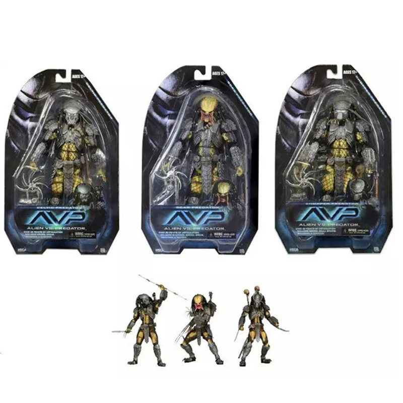 

Neca Iron Blood Warrior Avp Iron Blood 15Th Scar 14 Cat Face Celtic Mobile 7-дюймовая портативная модель
