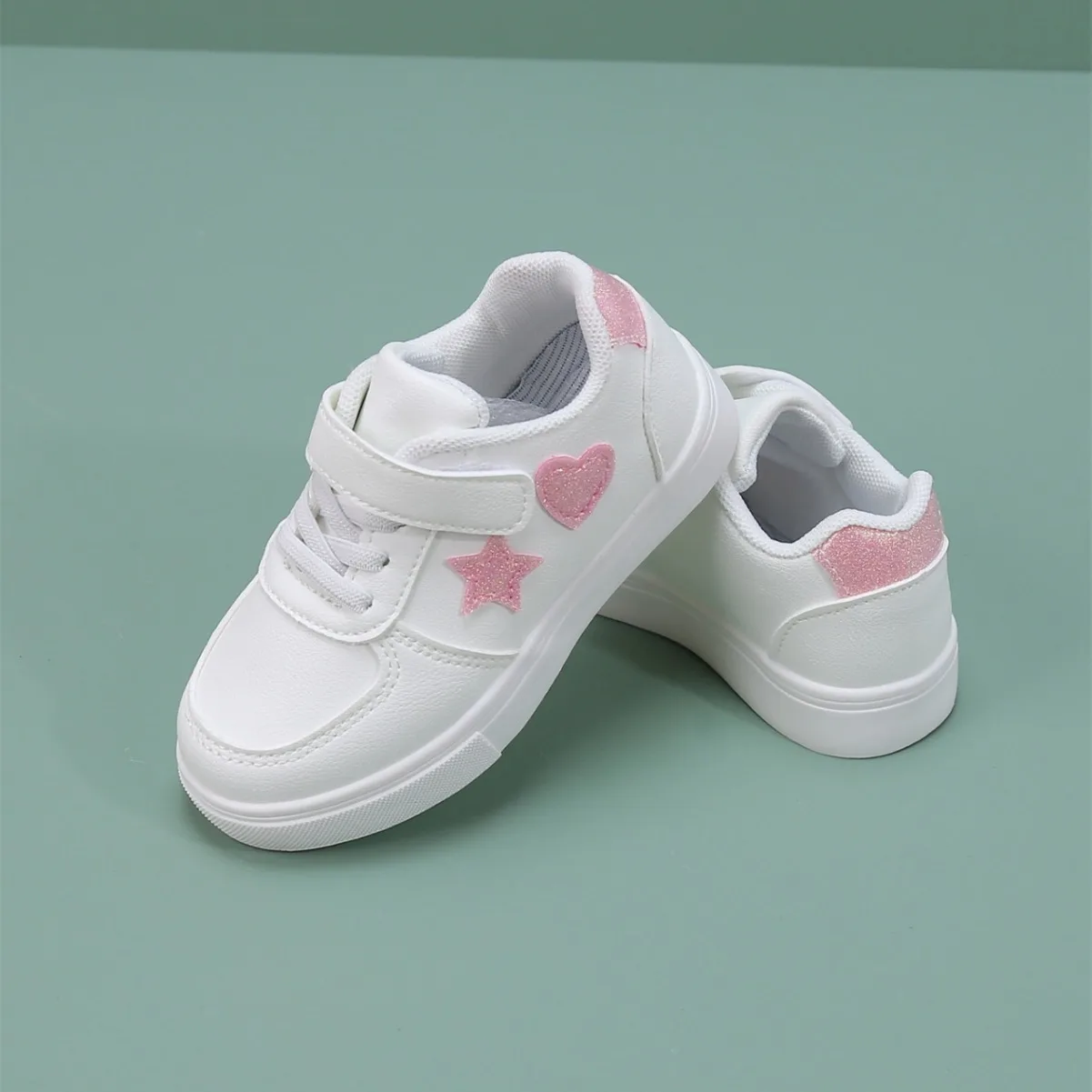 2024 Spring Fashion New Star Love Cute Girls Casual Sneakers