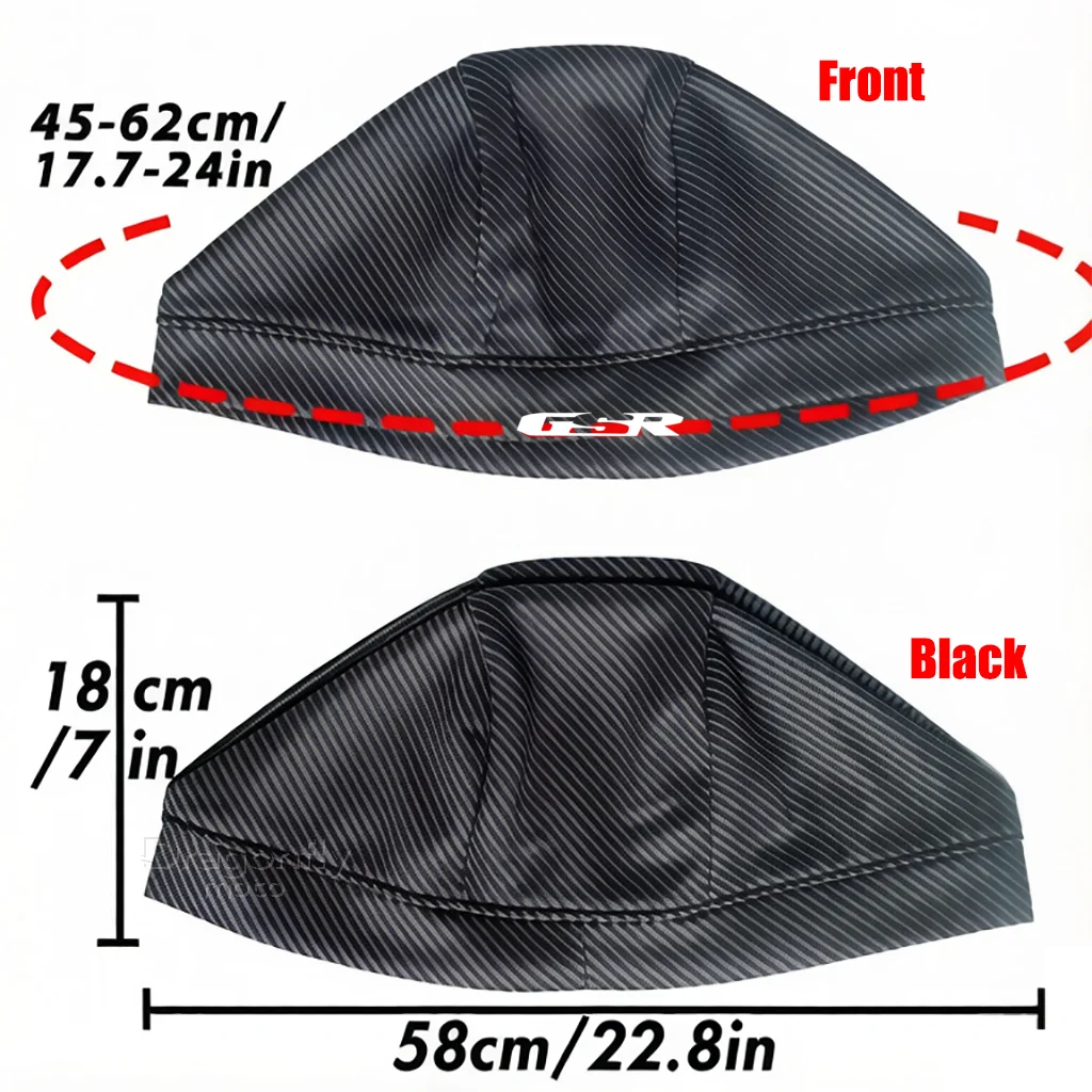 Head Cover Original Design For Suzuki GSR 750 GSR 600 GSR 400 GSR400 GSR600 GSR750 Motorcycle Helmet Inner Cap Sweat-absorbing view 2